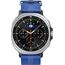 Galaxy Watch 8 Classic | 46 мм | Black | Sport/Blue | M/L, Тип ремешка : Sport, Размер корпуса : 46 мм, Цвет: Black, Цвет ремешка: Blue, Размер ремешка : M/L, Подключение часов : Bluetooth / Wi-Fi, изображение 3
